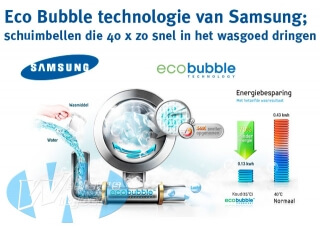 Samsung Eco bubble A+++ 8kg afbeelding