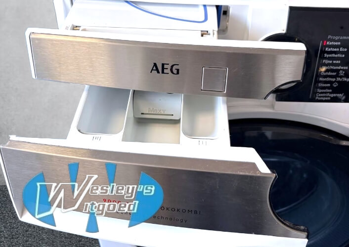 AEG L9WE06CB – 10kg/6kg was-droogcombi, 1600 toeren afbeelding