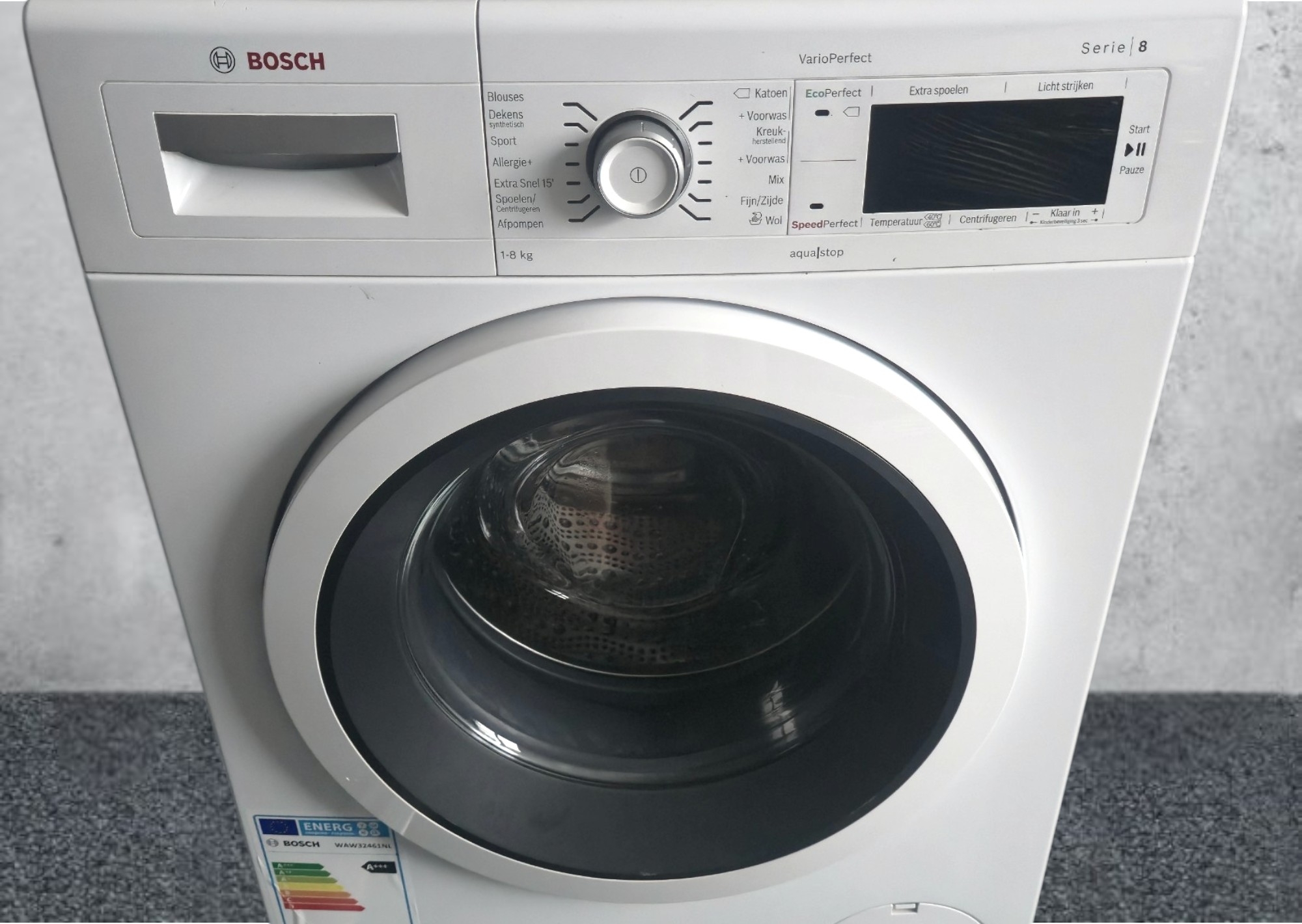 Bosch Serie 8 - 1600 tpm
