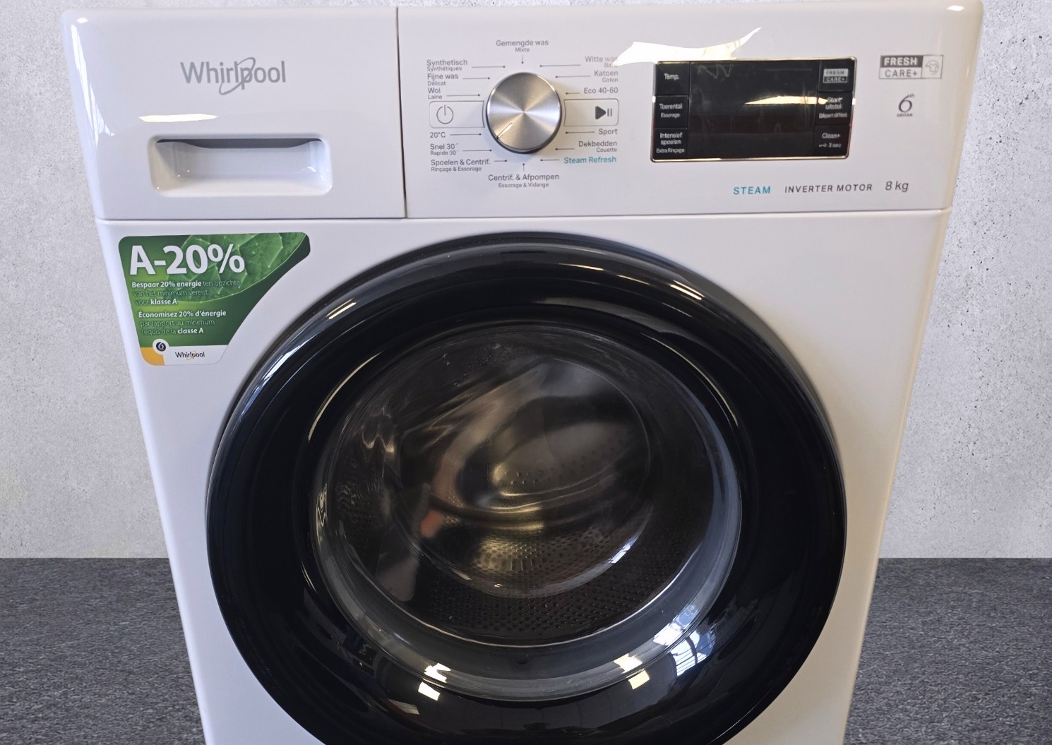 Whirlpool FFB Freshcare 8kg