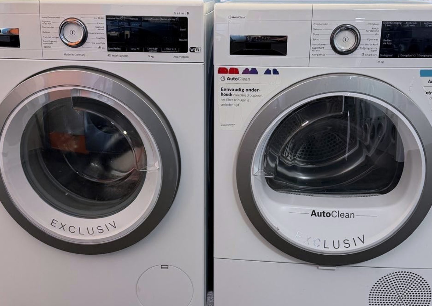 Bosch set serie 8 wifi (9kg)