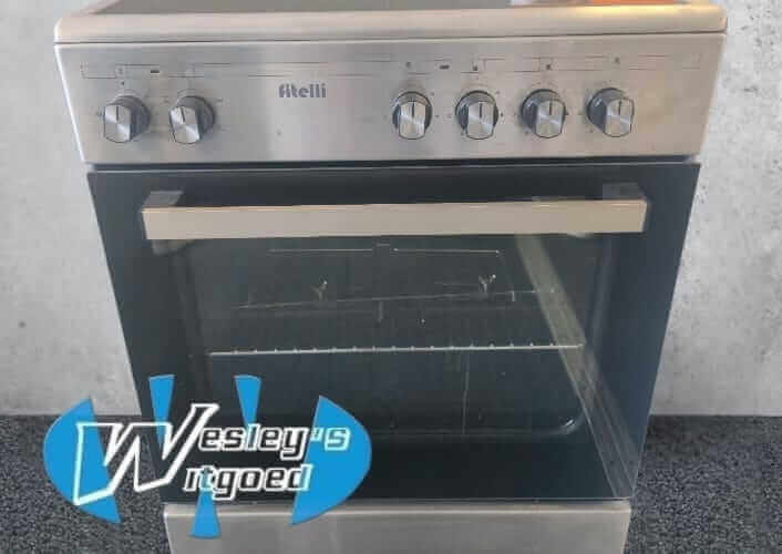 Fitelli FK6001RVS Keramisch Fornuis afbeelding