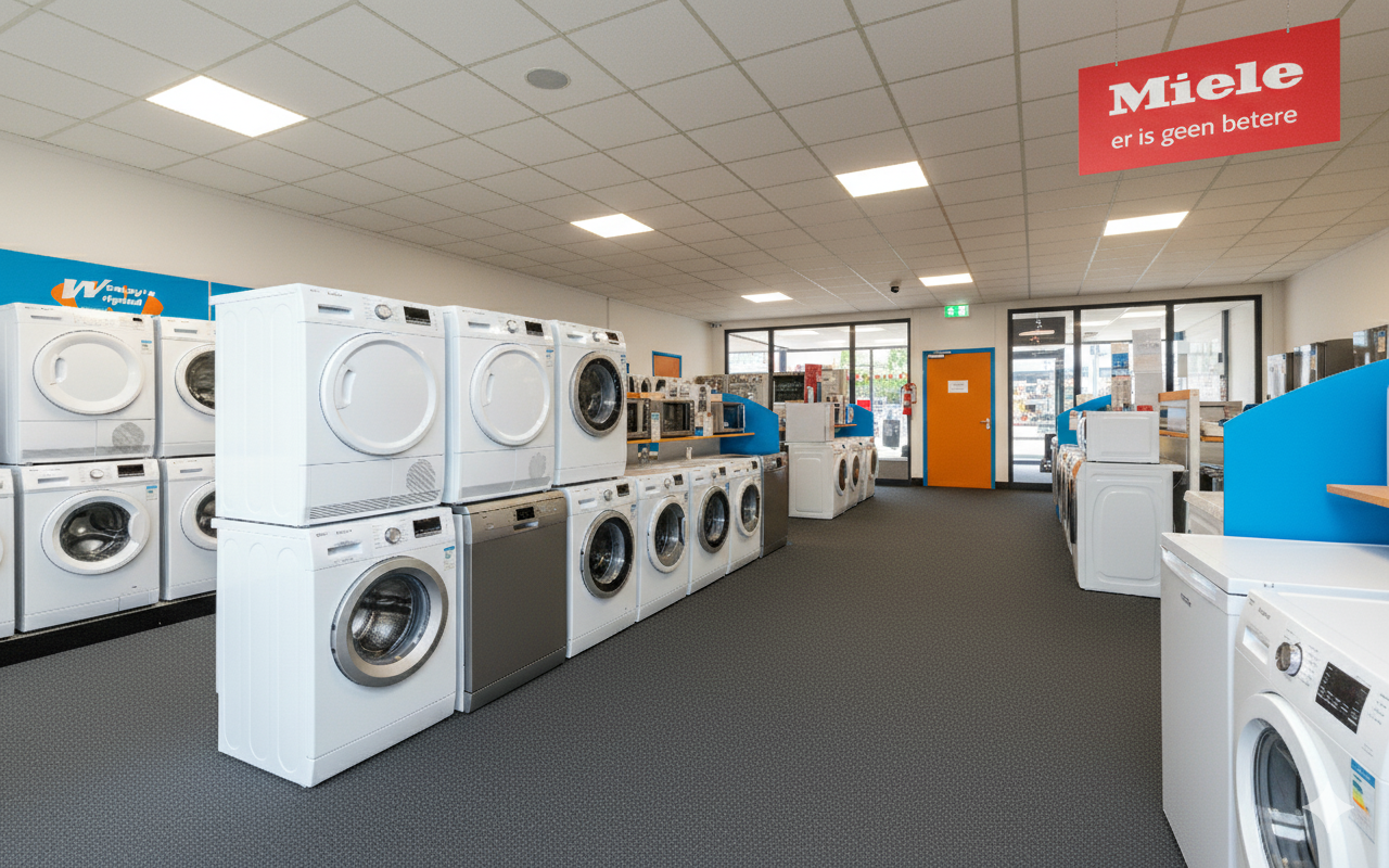 Betaalbare refurbished wasmachine met garantie bij Wesley's Witgoed
